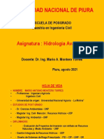 Unidad 1 Hidrologia Posgrado