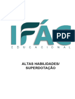 Altas Habilidades Superdotacao