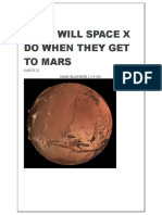 What Will Space X Do When They Get To Mars