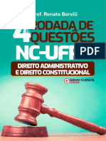 4 - Rodada de Questões - NC - UFPR - Administrativo e Constitucional