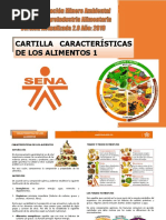 Cartilla Características Alimentos 1