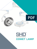 Catálogo de Foco Cirúrgico - COMET SCIALYTIC LAMP