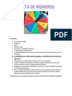 Ruleta de Numero