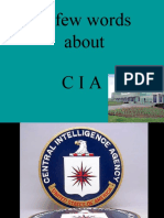 Разведывательные службы. ЦРУ. CIA