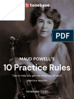 Maud Powells 10 Practice Rules