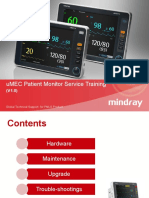 uMEC Patient Monitor Service Training: Global Technical Support For PMLS Product