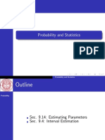 Probability and Statistics