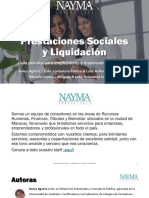 Prestaciones Sociales y Liquidación - V0720178