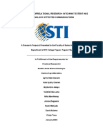 A Quantitative Correlational Research Into What Extent Has Technology Affected Communications