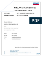 Lincoln Helios (India) Limited: Operation & Maintenance Manual