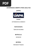 Tarea de La Unidad III