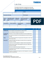 Checklist Pre-Izaje de Grúa