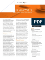 Datasheet Serie Sonicwall TZ