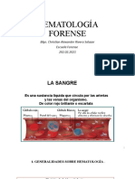 Hematología Forense I Semana 20.02.2021