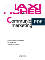 Maxi Fiches de Communication Marketing (Benoit-Moreau, Florence (Benoit-Moreau Etc.)