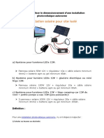 Comment Réaliser Le Dimensionnement D'une Installation Photovoltaïque Autonome (1+2)