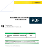 COMPENDIO UNIDAD 1 Orientacion Psicologica