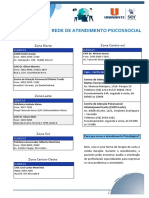 Rede de Atendimento Psicossocial - Folder