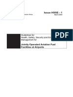 Issue HSSE - 1: Jointly Operated Aviation Fuel Facilities at Airports