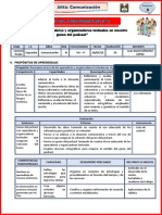 4° Sesión de Aprendizaje 7-Sem.4-Exp.3-Comunicacion