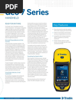 Datasheet - Trimble Geo7 Series Handheld - English USL - Screen - 0