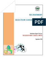 Recruitment & Selection Guidelines Sep 2013