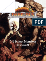 Dark Sun OSE Monsters