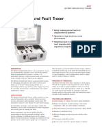 Megger BGFT Battery Ground Fault Tracer