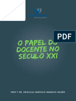 O Papel Do Docente No Século Xxi