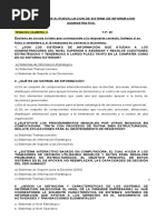 Ejercicios de Autoevaluacion de Sistema de Informacion Administrativa Ii