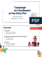 Dli Coordinator Entry Plan