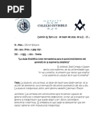 El - Trazado Trata de LA DUDA FILOSOFICA Como Herramienta para El Autoconicimiento DEL APRENDIZ - en - La - Masonería - Simbólica (1