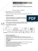 Eett Adq de Chalecos Distintivos para El Personal Del Pronacej