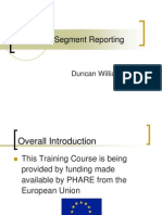 IAS 14 Segment Reporting: Duncan Williamson