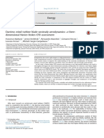 Darrieus Wind Turbine Blade Unsteady Aerodynamics: A Three-Dimensional Navier-Stokes CFD Assessment