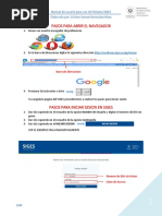 Manual de Usuario para El Uso Del Sistema SIGES
