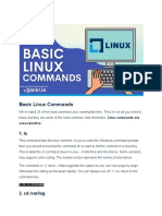 Basic Linux Commands PDF