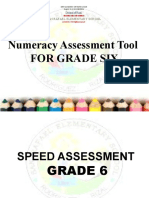 Numeracy Assessment Tool For Grade Six