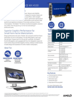 Radeon Pro wx4100 Datasheet