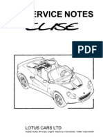 LotusEliseS1 ServiceManual