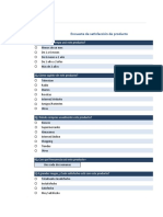 Encuesta de Satisfaccion