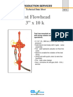 Test Flowhead 3" X 10 K: Production Services