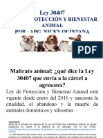 Ley Maltrato Animal