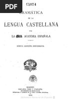 Gramatica Castellana