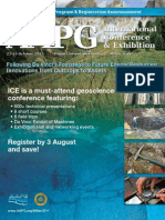 AAPG 2011 ICE Technical Program & Registration Annnouncement