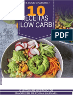 10 Receitas Low Carb