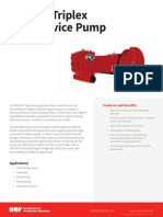 MISSION WS 600 Pump Spec Sheet