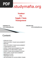 Mba Supply Chain Management