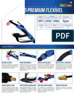 Ficha Técnica Tocha TIG 20 Premium Flexível