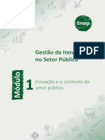 Módulo 1 - Inovação e o Contexto Do Setor Público